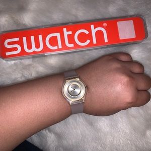 Swatch Skin SFE105 Lattea watch s/s16